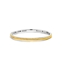 Braid Golden Bangle Bracelet