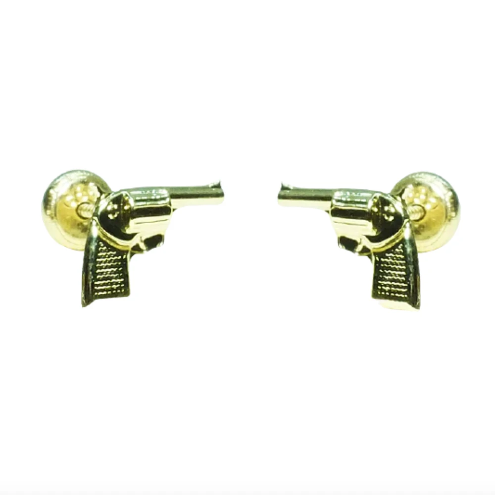 Revolver Stud Earrings