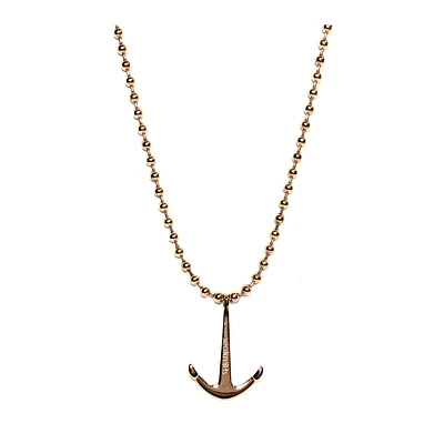 Anchor Rose Necklace