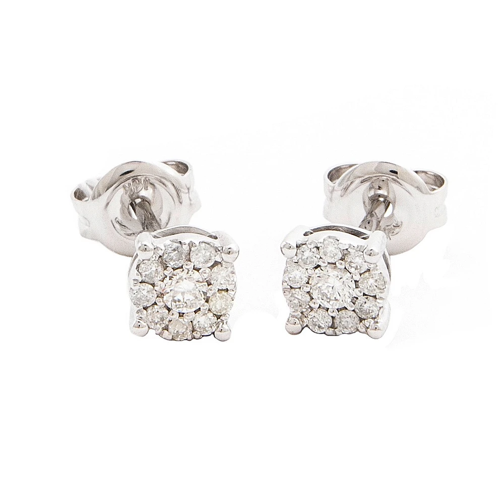 .20ct Diamonds White Gold Stud Earrings