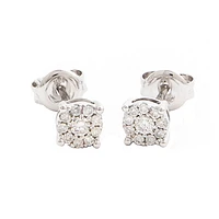 .20ct Diamonds White Gold Stud Earrings
