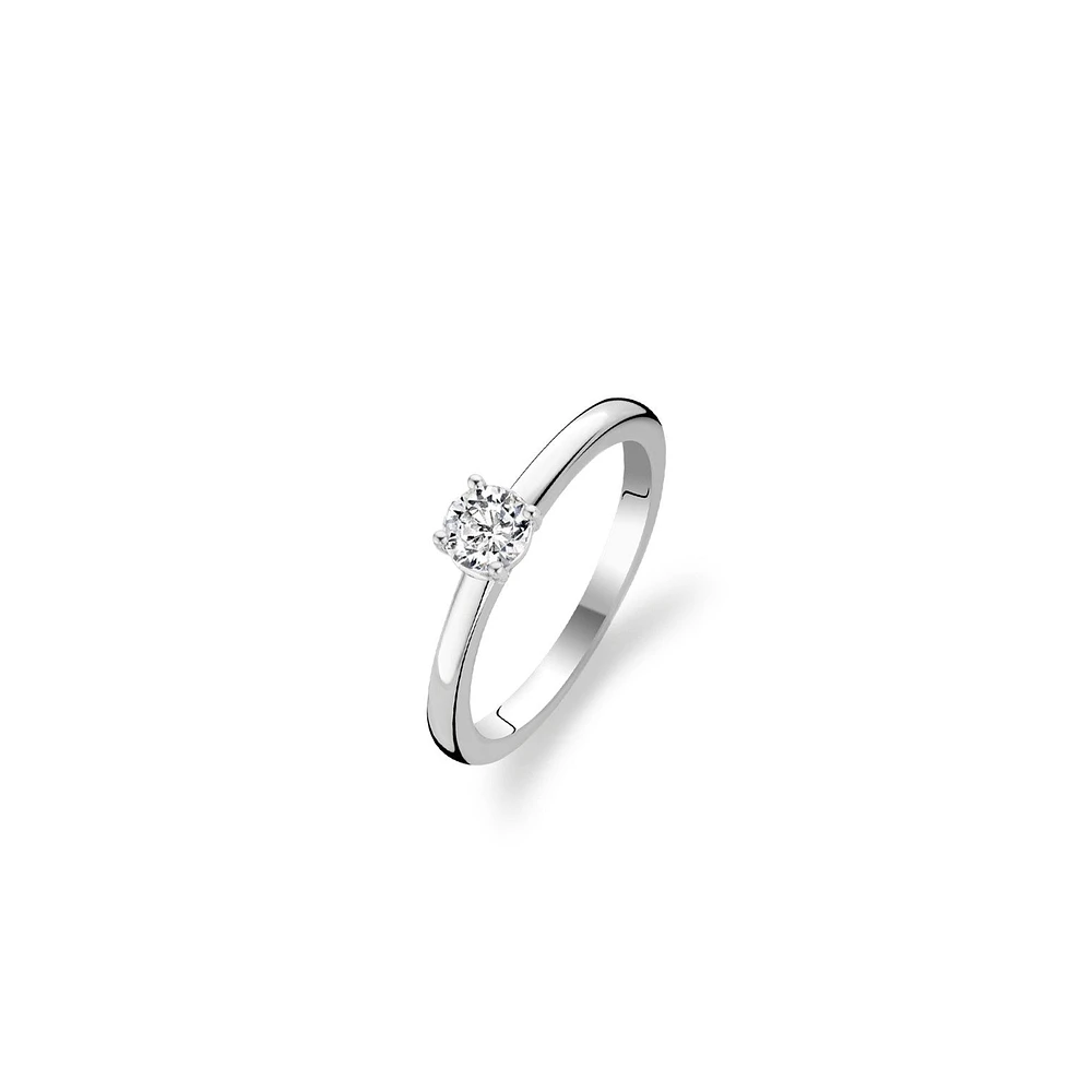 Zirconia Solitare Ring