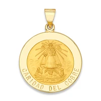Caridad del cobre 22mm pendant