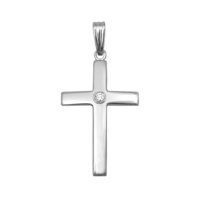 Kids Cross Diamond Pendant