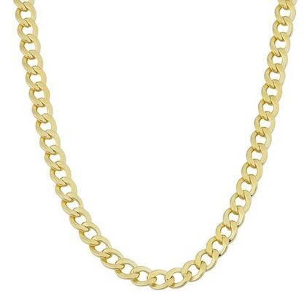 Cuban Flat 4mm Link Chain