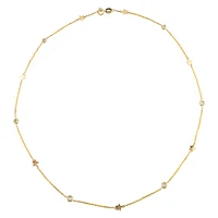 Stars and Diamonds Necklace 14K