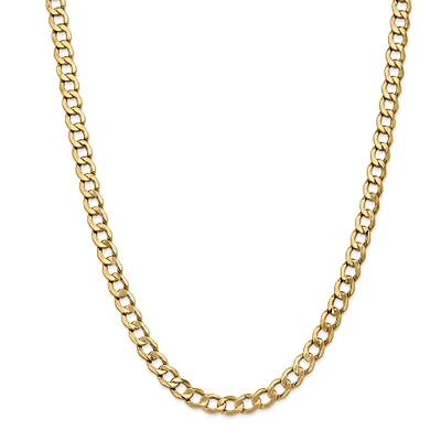 Flat Cuban 7MM Link Chain
