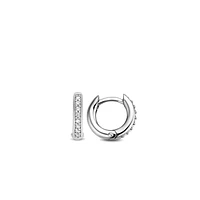 Basic Pave 14MM Huggie Earrings