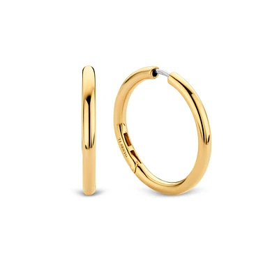 Basic Golden 30mm Hoop Earrings
