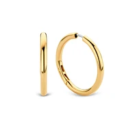 Basic Golden 30mm Hoop Earrings