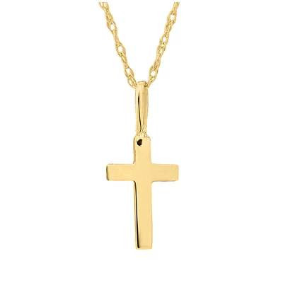 Mini 7MM Cross Kids Necklace