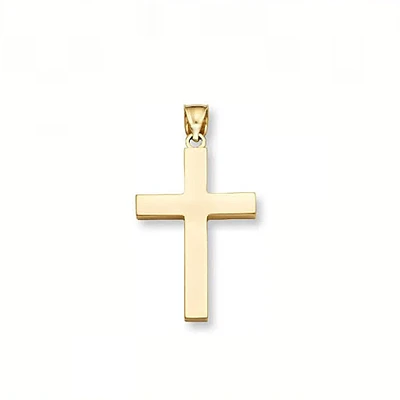 Squared Cross Pendant 23MM
