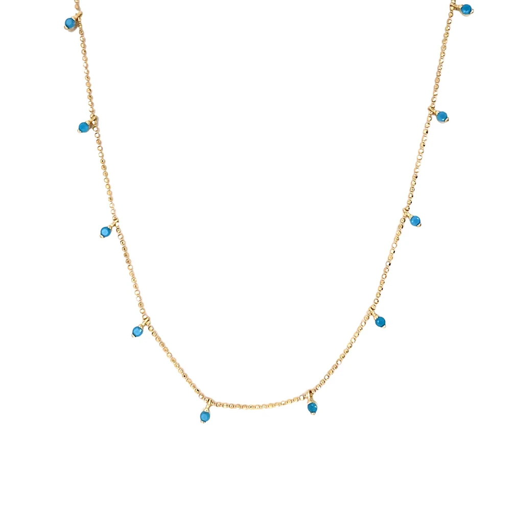 Turquoise dangles Necklace