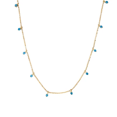 Turquoise dangles Necklace