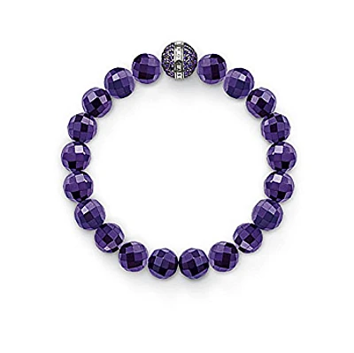 Purple Bead Bracelet