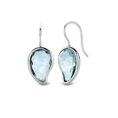 Blue Pasiley Earrings