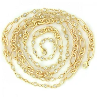 Matte Link and Zirconia Multi-way Chain