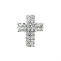 Cross Pendant with .51ct Diamonds