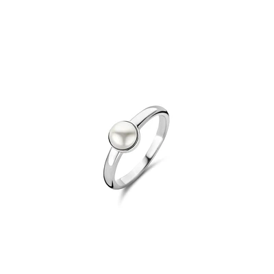 Feeling Pearly Silver Ring