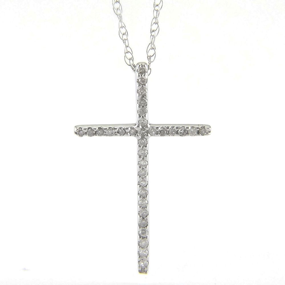 Diamond Cross Necklace