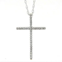 Diamond Cross Necklace