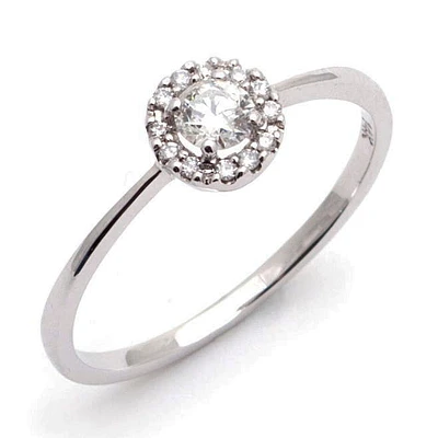 .25ct Round Cut Diamond Ring