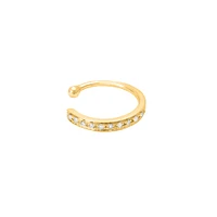 Diamond Ear Cuff 14K