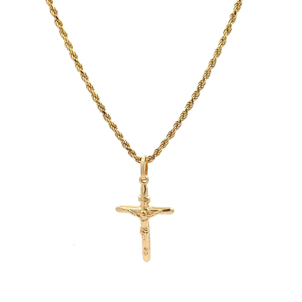 Crucifix 25MM Hollow Pendant