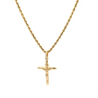 Crucifix 25MM Hollow Pendant