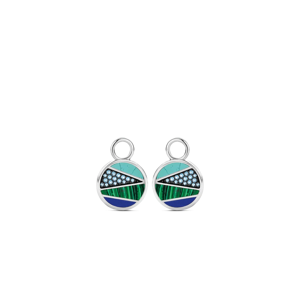 Blue Paraiso Ear Charms