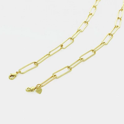 Large Paperclip Link Multi Way Chain