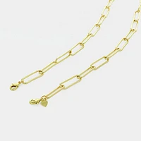 Large Paperclip Link Multi Way Chain