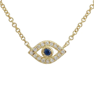 Mini Evil Eye Necklace