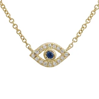 Mini Evil Eye Necklace