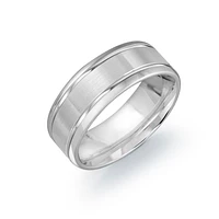 Cobalt Chromo Brushed/Polished Ring