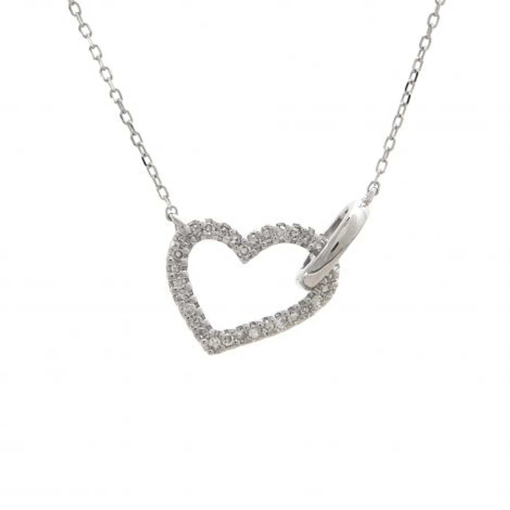 Diamond Heart Necklace