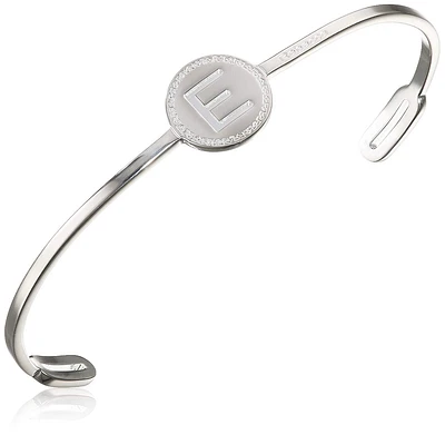 Initial E Cuff Bracelet