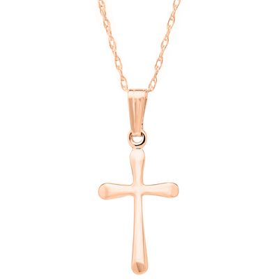 Rose Cross Kids Necklace