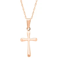 Rose Cross Kids Necklace