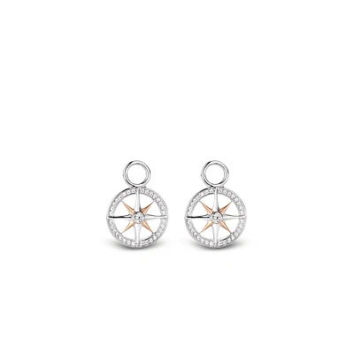 Compass Ear Charms