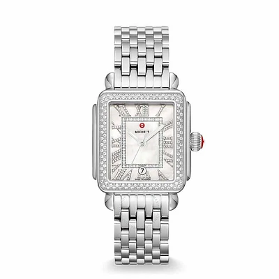 Deco Madison Diamond Mother Pearl Watch