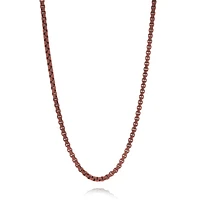 3mm Red IP Steel Round Box Chain