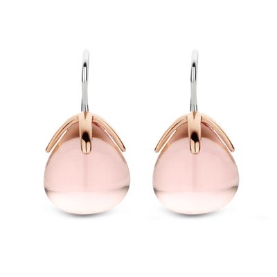 Pink Flowerbud Earrings