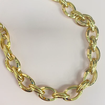 Double Ovals Links Bracelet