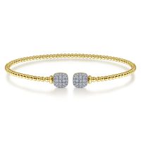 Cushion Shape Diamond Bracelet