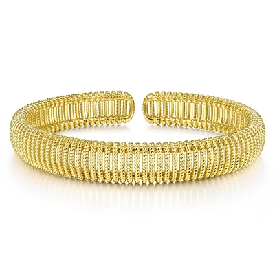 Open Pattern Cuff Bracelet