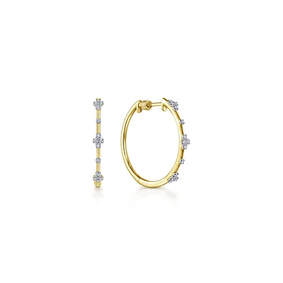 My Favorite Gold Hoop Earrings 20MM