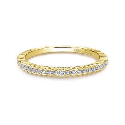 Yellow Gold Diamond Ring 14K