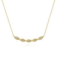 Twisted Diamonds Necklace