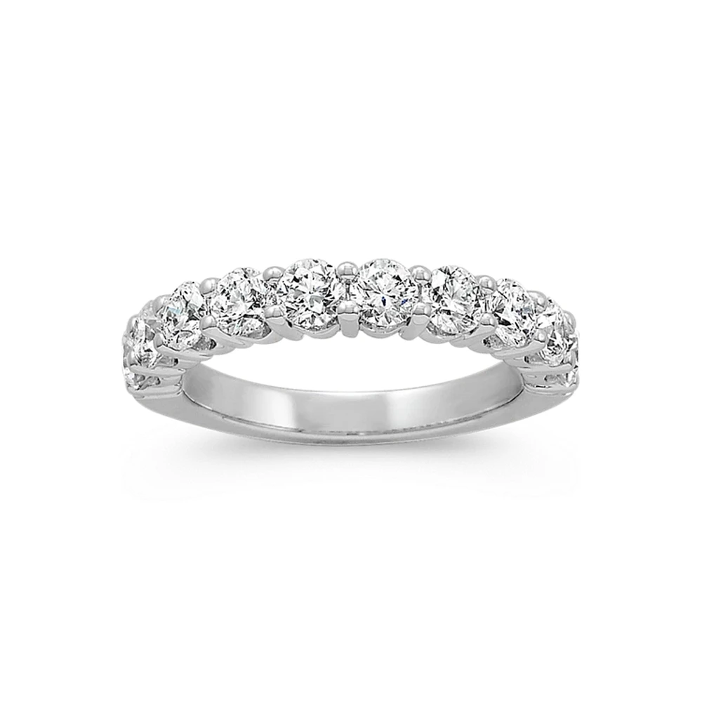 .75ct Diamond Half Ring 14KW
